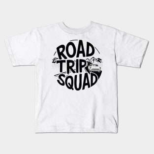 Road Trip Squad Kids T-Shirt